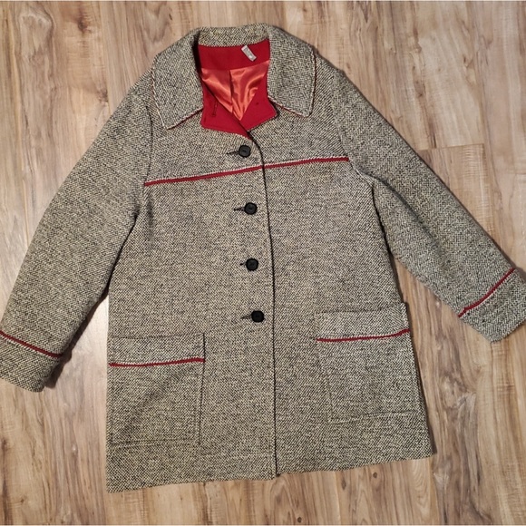 Vintage 60s 70s Betty Rose Coat - Picture 6 of 14